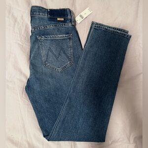 NWT MOTHER SUPERIOR The Dazzle Flood Jeans